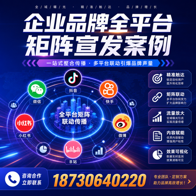 天门企业全平台自媒体品牌统一宣发落地案例
