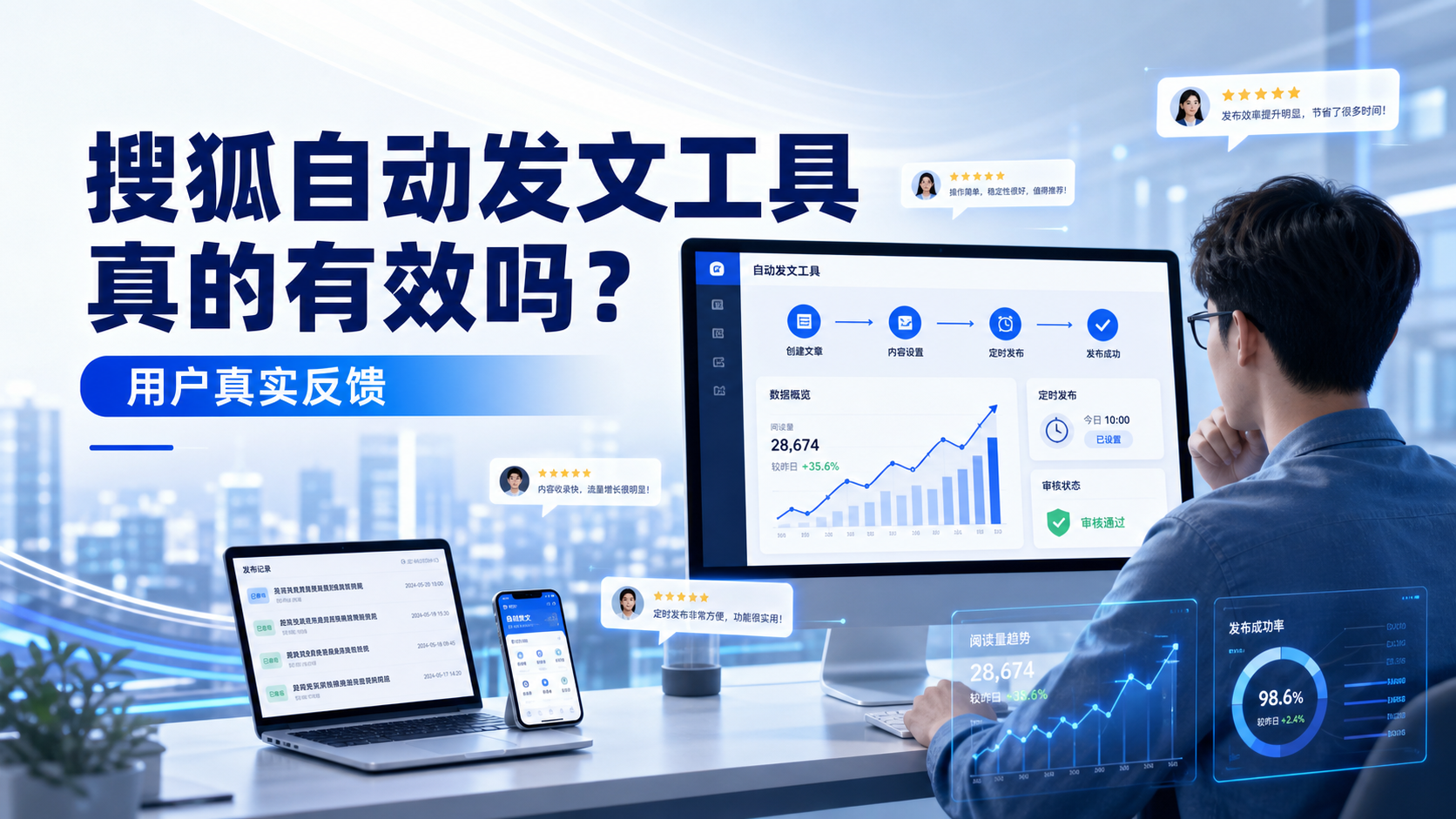 搜狐自动发文工具真的有效吗？天门用户的真实反馈